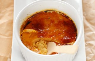 Sütőtökös crème brûlée
