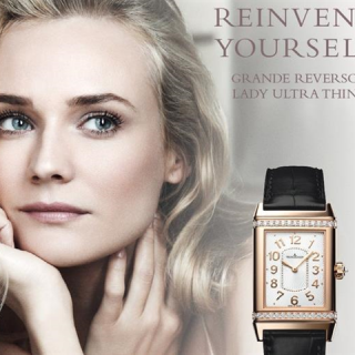 Diane Kruger luxusórákat reklámoz