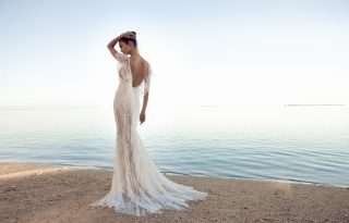 Victoria Beckhammel van versenyben a magyar tervező esküvői ruhája