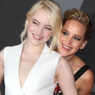Emma Stone csúnyán felültette Jennifer Lawrence-t a Golden Globe after party-val