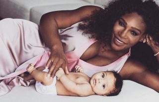 Tündéri Serena Williams a kislányával