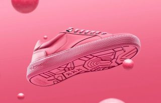 Pink edzőcipőt készítettek az utcán eldobott rágókból