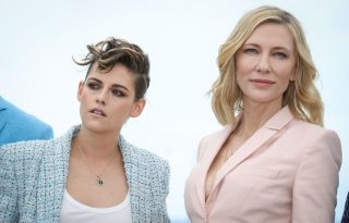 Cate Blanchett és Kristen Stewart fagyiszínű kosztümben hódítja meg Cannest