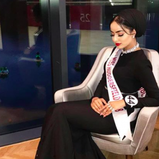 Először van hidzsábos lány a Miss England döntőjében