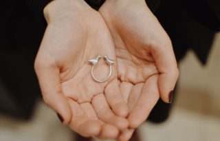 Turbékoló designgyűrű – nem csak Valentin-napra