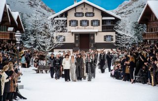 Téli csodavilág a Chanel kifutóján