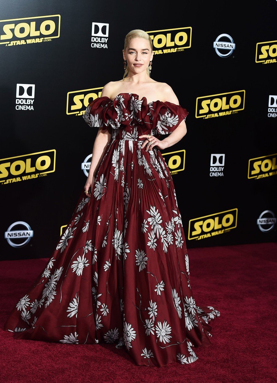 10. kép: A Solo: Egy Star Wars történet premierjén Valentino Couture-ben