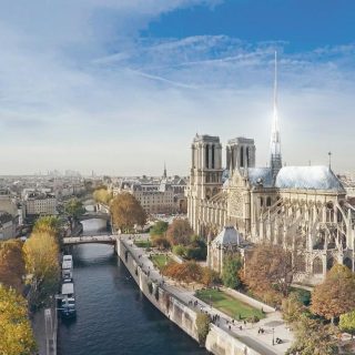 Építészek, akik alternatív módon renoválnák a Notre Dame-ot