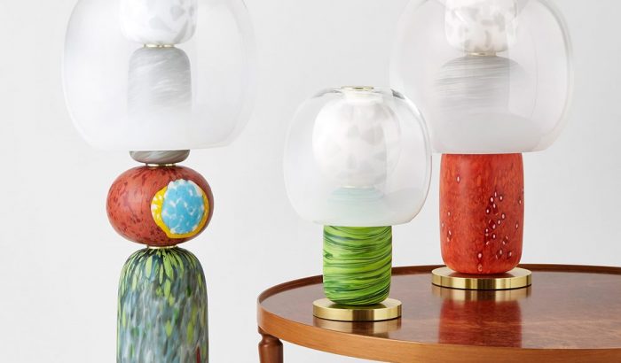A muránói üveg ihlette ezt a gyönyörű designer lámpát