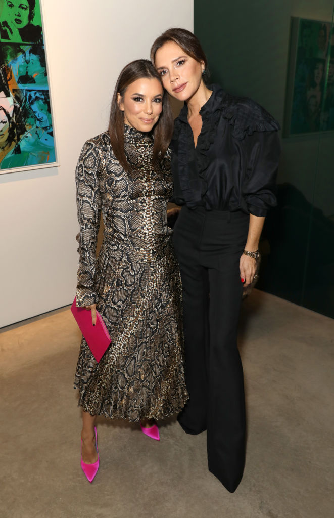 Eva Longoria és Victoria Beckham