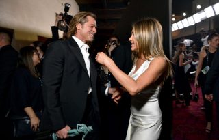 Jennifer Aniston és Brad Pitt volt a SAG-gála szenzációja