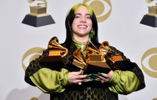 Grammy 2020: Billie Eilish besöpört mindent