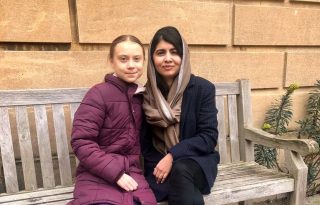 Greta Thunberg és Malála Júszafzai végre találkoztak