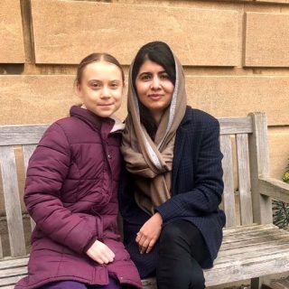 Greta Thunberg és Malála Júszafzai végre találkoztak
