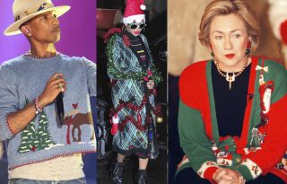 Karácsony: amikor a hírességek sem bírják ki csúnya pulcsi nélkül