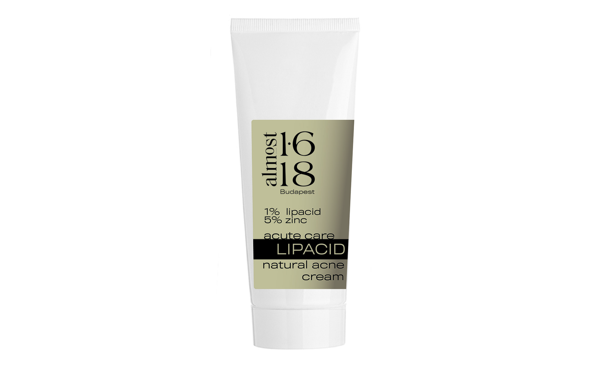 almost 1.618 1 % Lipacid, 5 % Zinc natural acne cream