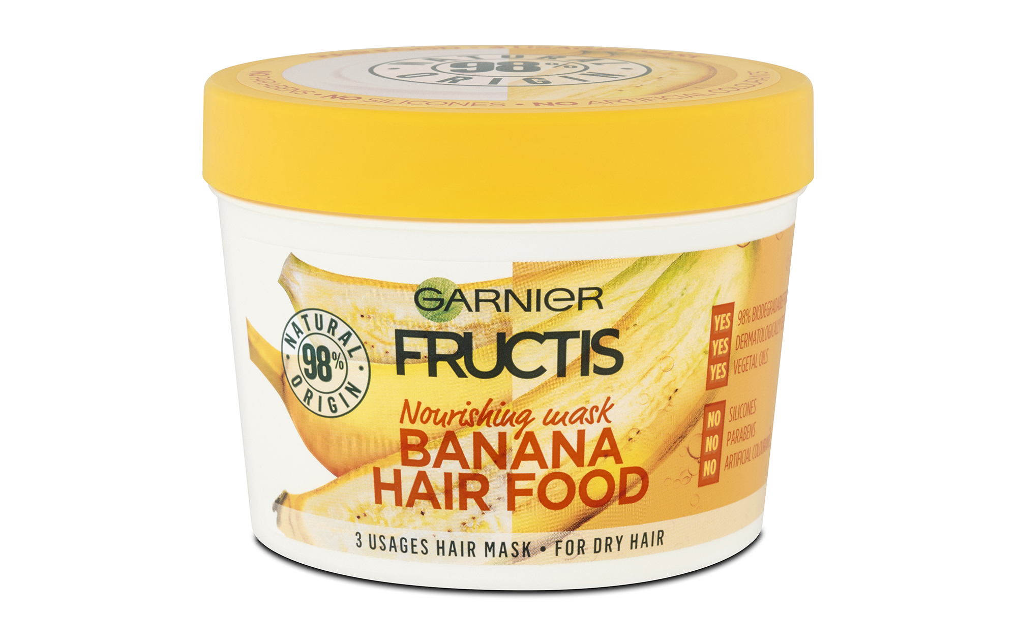 Garnier Fructis Hair Food Banana tápláló hajmaszk