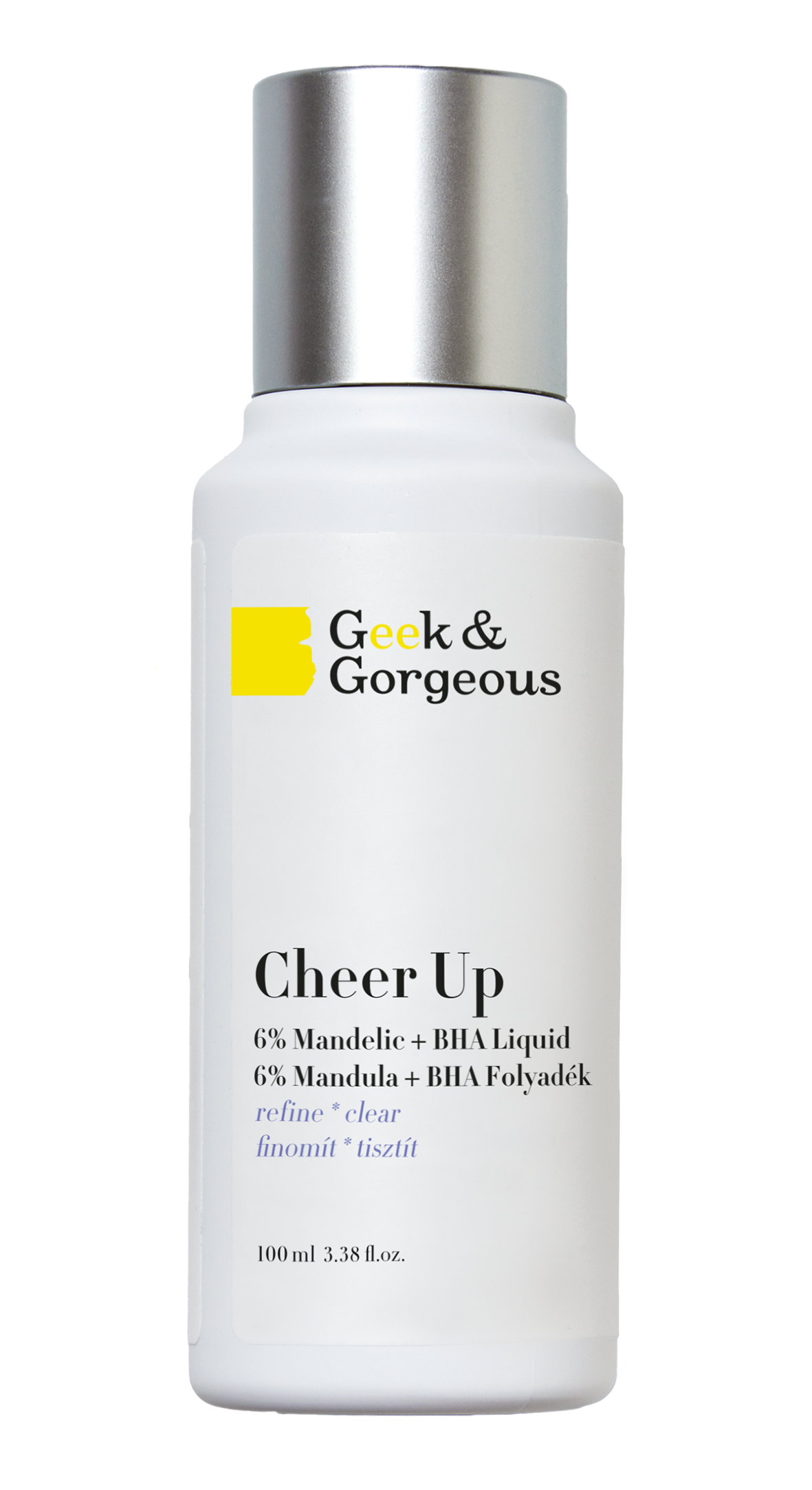 Geek & Gorgeous Cheer Up 6% Mandelic + BHA Liquid