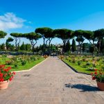 Rózsakert Rómában - Rózsavirágzás a Rózsakertben