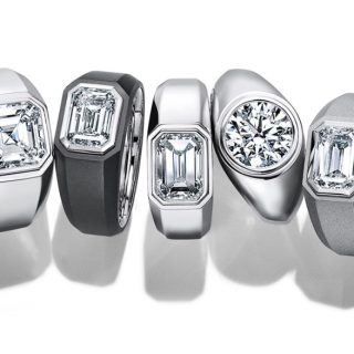 Férfiaknak tervezett eljegyzési gyűrűt a Tiffany & Co