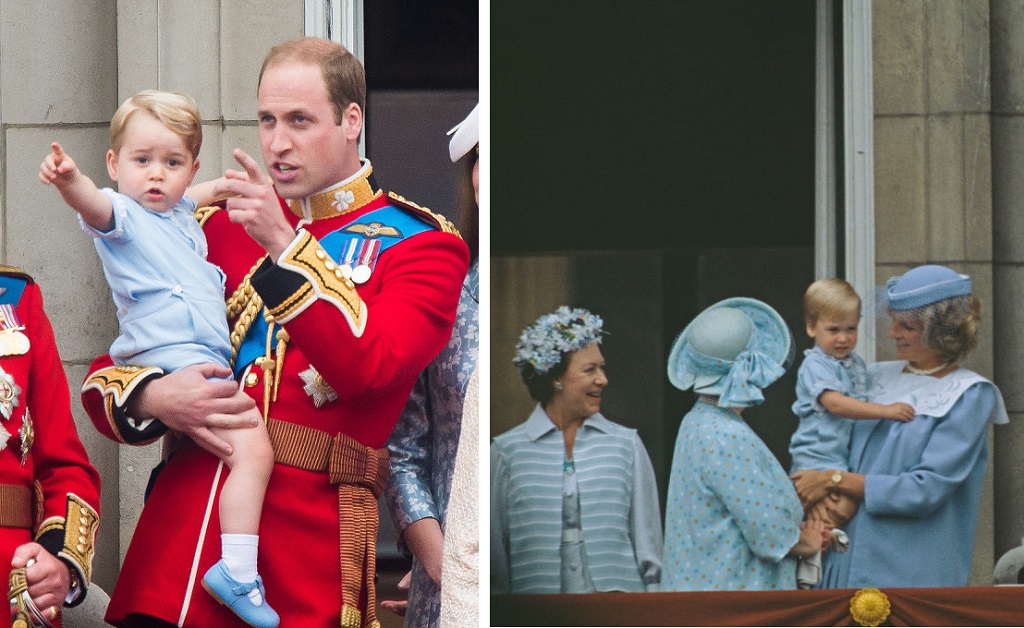 5 alkalom, hogy György herceg és Vilmos herceg összeöltözött - apa-fia szettek