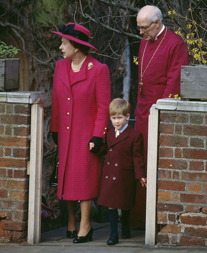 Harry herceg és II. Erzsébet királynő