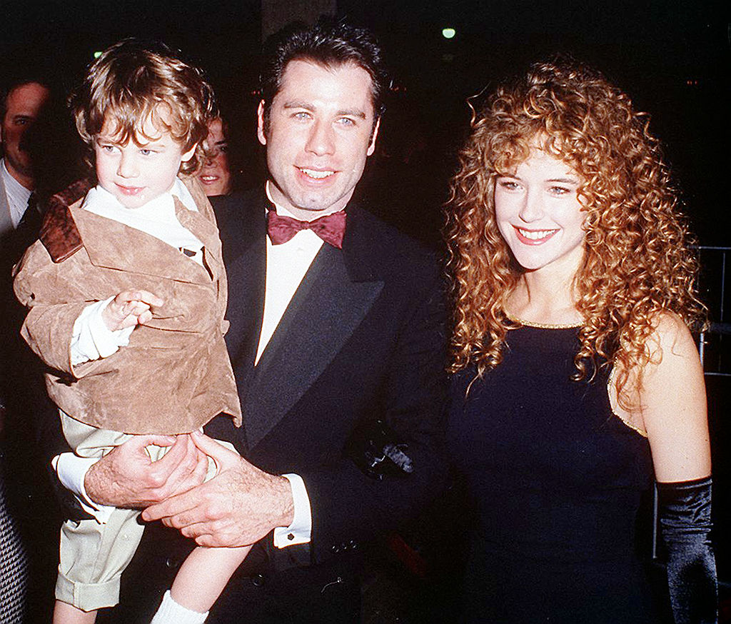 John Travolta, Kelly Preston és első közös gyermekük, Jett