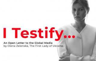 Ő Olena Zelenska, az ukrán first lady, az oroszok kettes számú célpontja