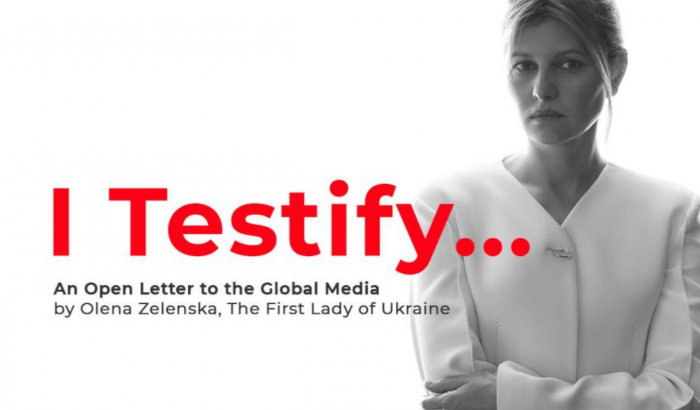 Ő Olena Zelenska, az ukrán first lady, az oroszok kettes számú célpontja