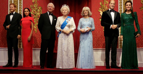 Harry és Meghan viaszszobra újra egyesült a királyi családdal