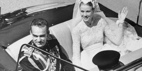 Grace Kelly és III. Rainier monacói uralkodó herceg esküvője