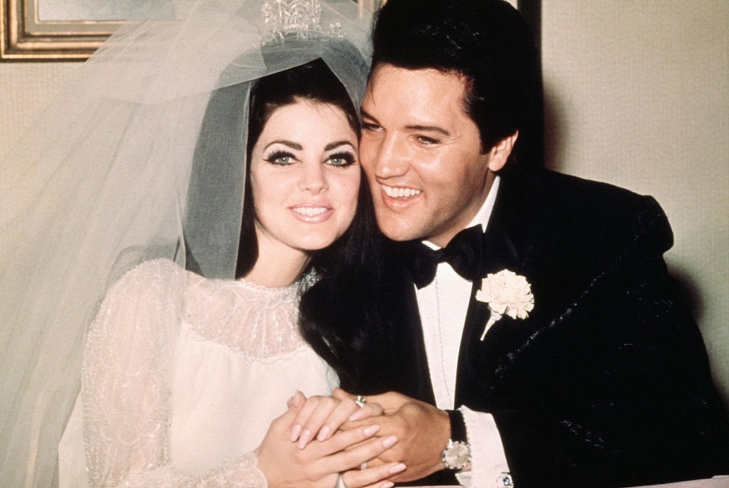 Elvis Presley és felesége, Priscilla Presley