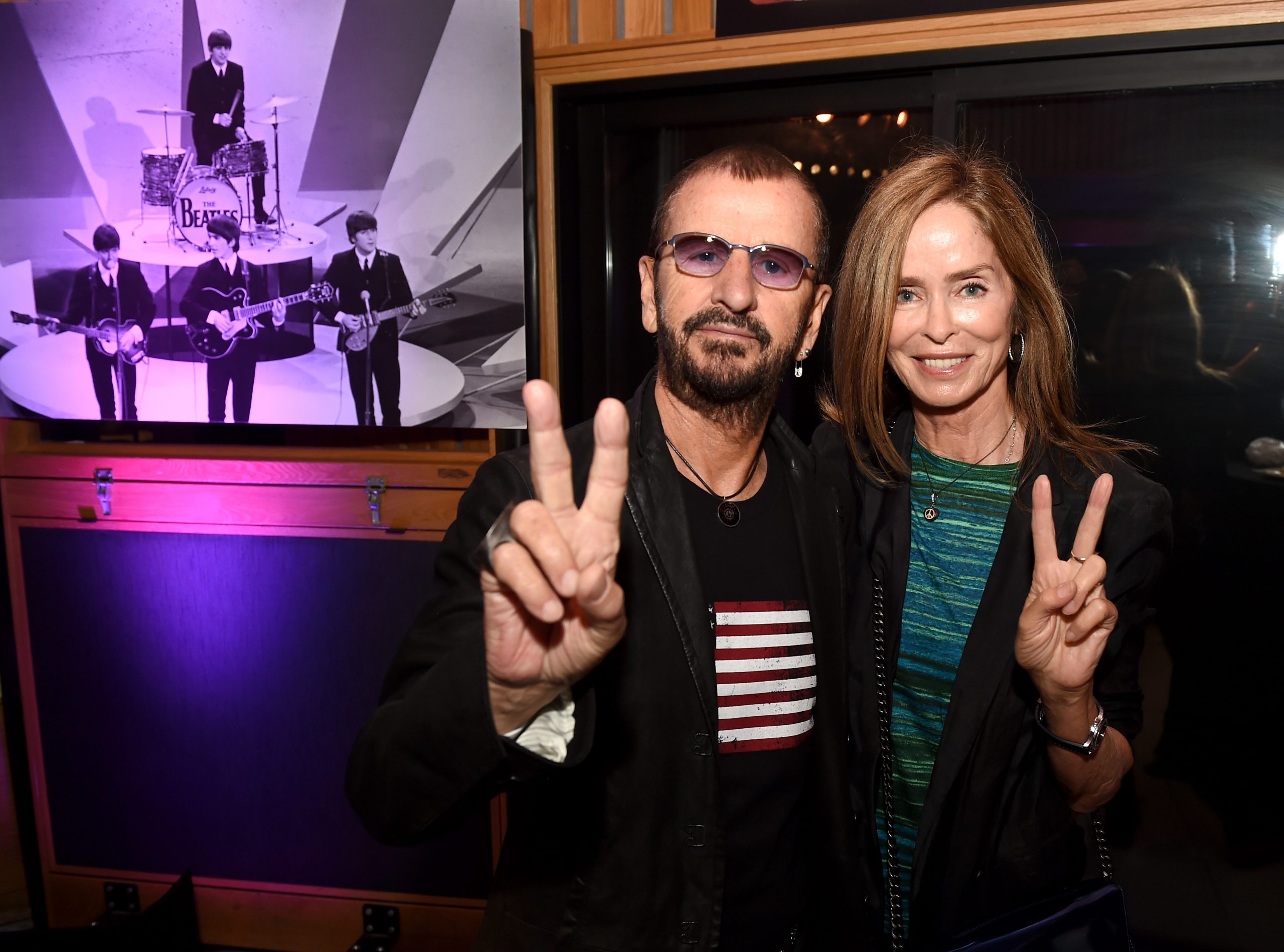 Barbara Bach és Ringo Starr