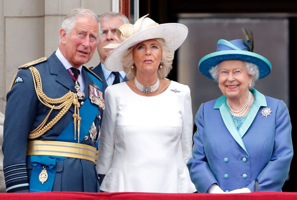 Károly herceg, Kamilla hercegné és II. Erzsébet királynő