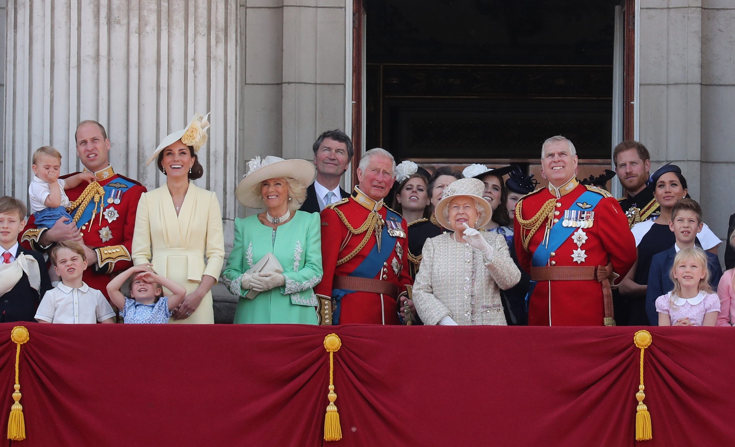 Az angol királyi család