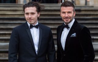 Áll a bál Beckhaméknél: már David is összeveszett a fiával az új menye miatt