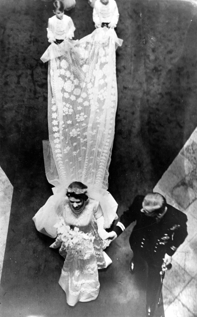 II. Erzsébet királynő és Fülöp herceg esküvője