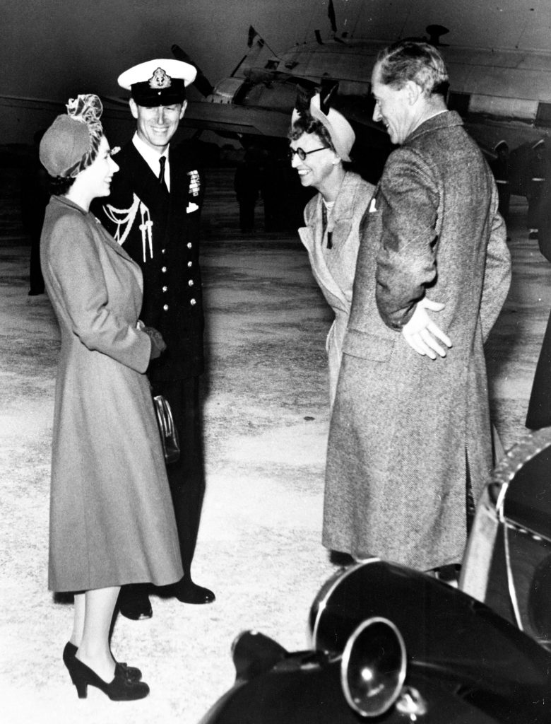 II. Erzsébet királynő és Fülöp herceg Maltán