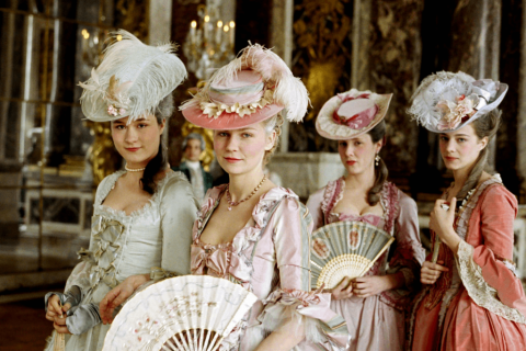 Kirsten Dunst, mint marie antoinette
