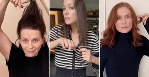 Juliette Binoche és Marion Cotillard is az iráni nőkért vágta le haját