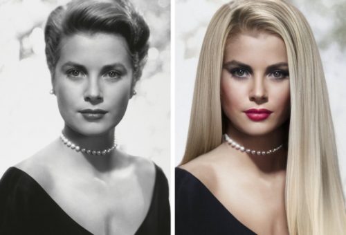 Így néznek ki a régi hollywoodi sztárok modern frizurával
