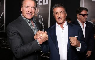 A nap képe: Arnold Schwarzenegger és Sylvester Stallone összejöttek tököt faragni