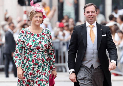 Stefánia luxemburgi hercegné és Vilmos luxemburgi herceg