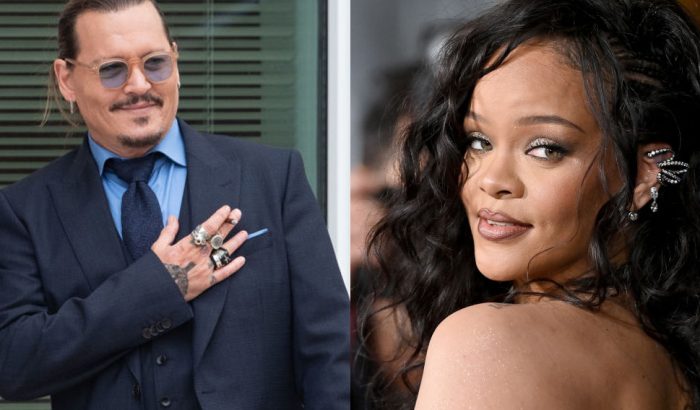 Kiakadtak Rihanna rajongói a fehérneműben vonuló Johnny Deppen