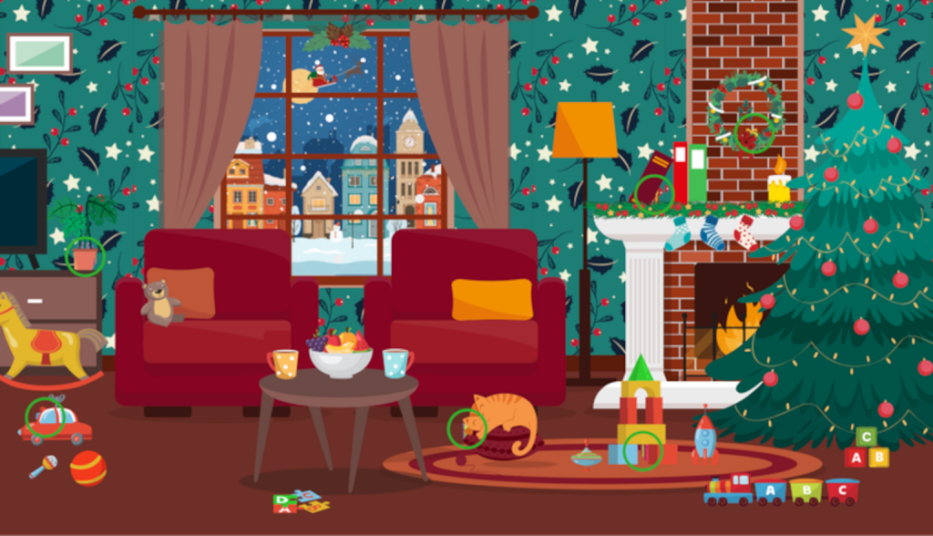 Mennyi idő alatt sikerült megtalálni mind a hat ajándékot a karácsonyi otthonban?