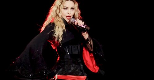 Madonna fűzőben és tütüben ment lányai zongoraestjére