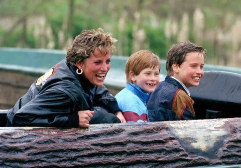 Diana fiaival, Vilmossal és Harry-vel.