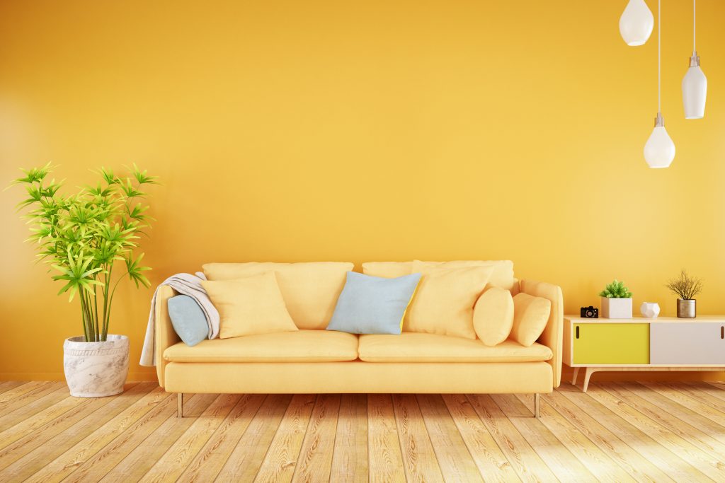 Ha nem csak a kanapénk sárga, hanem a kiegészítők is, olyan, mintha mindig sütne a Nap