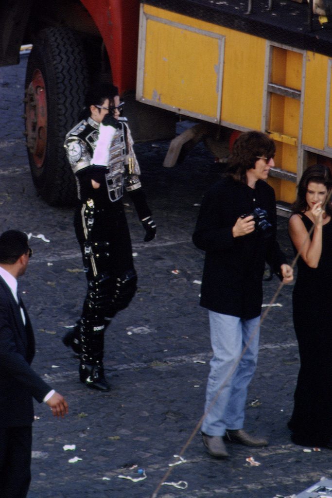 Michael Jackson és Lisa Marie Presley Budapesten