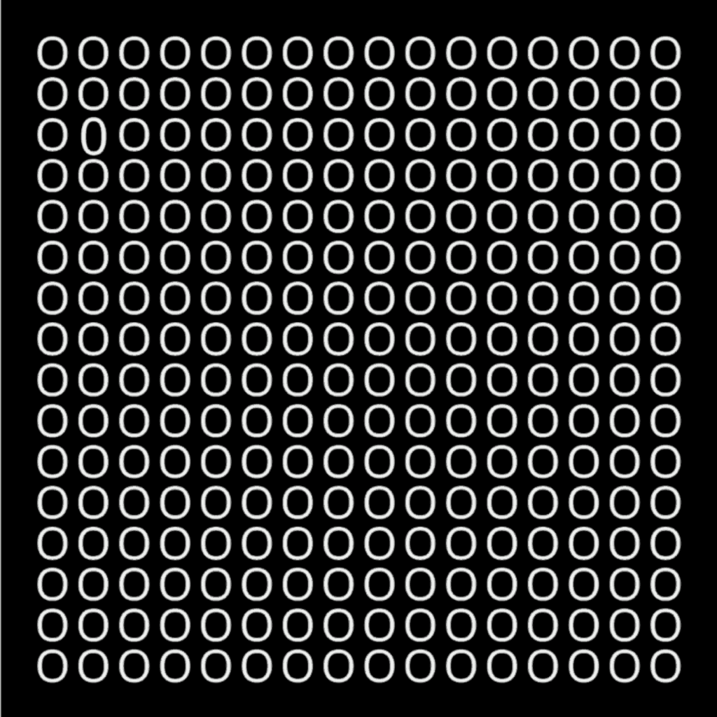 Melyik kör a kakukktojás az optikai illúzión? 